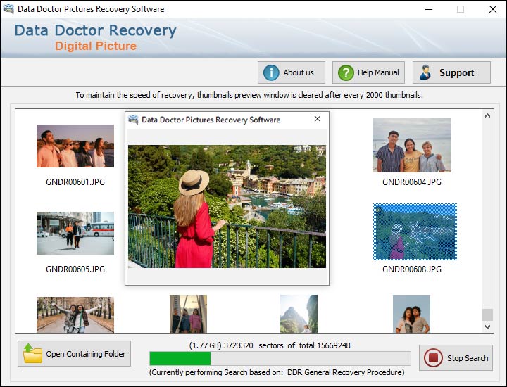 digital picture recovery