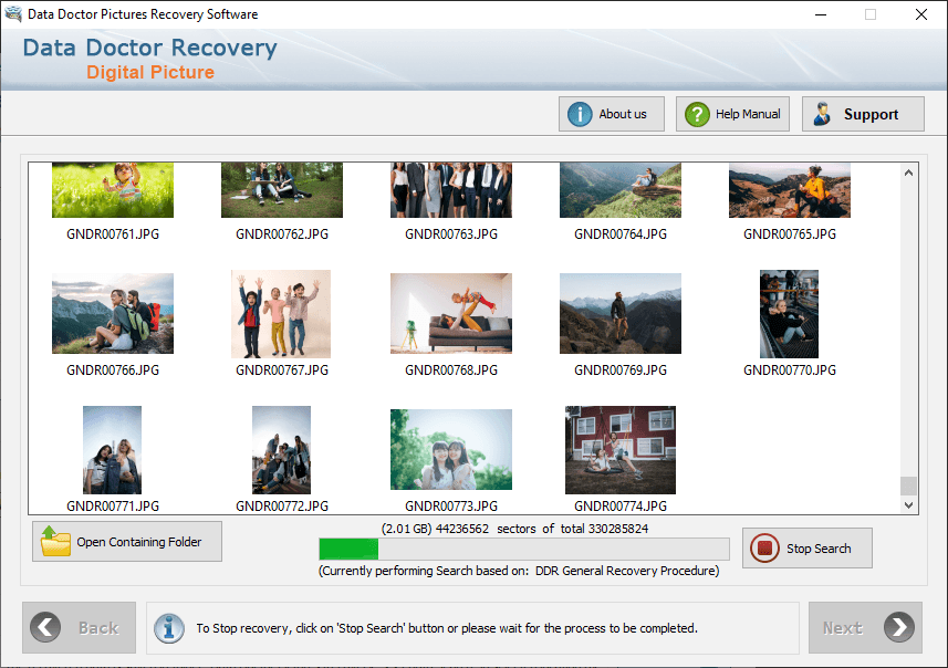 Searching process
