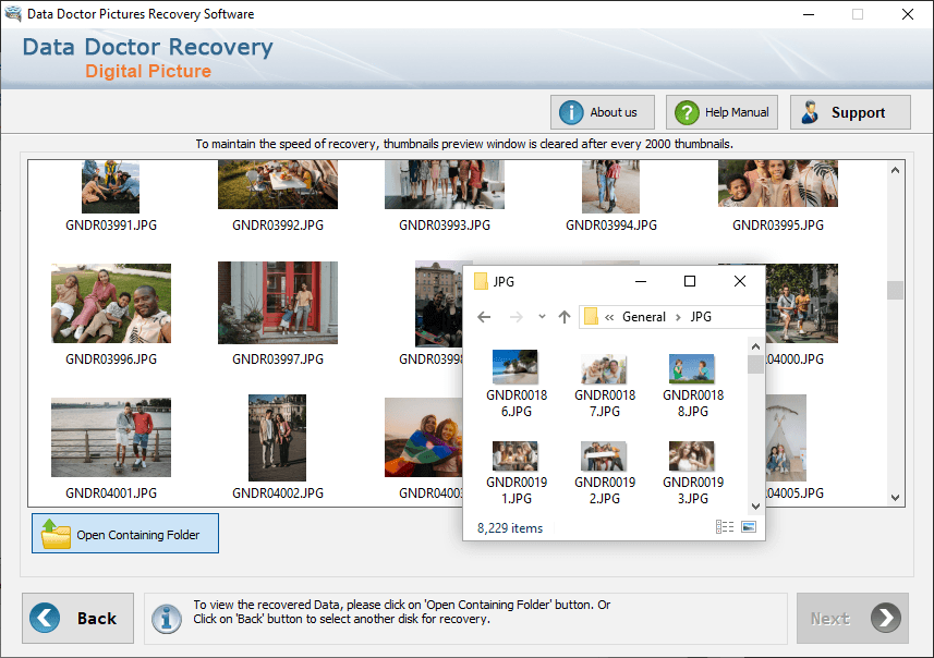 Searching process